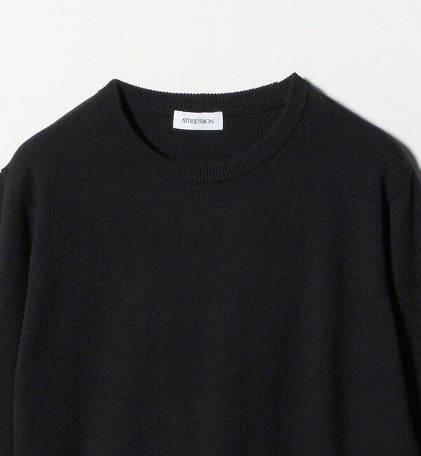ATTISESSION「＜ATTISESSION＞ショート プルオーバー トップス」|ニット・セーター|