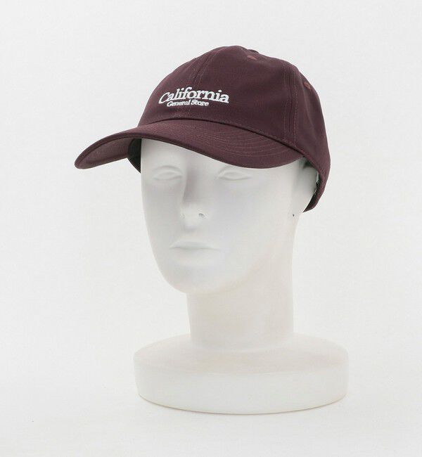 California General Store「＜CGS.＞6パネル ロゴ キャップ」|キャップ・キャスケット|
