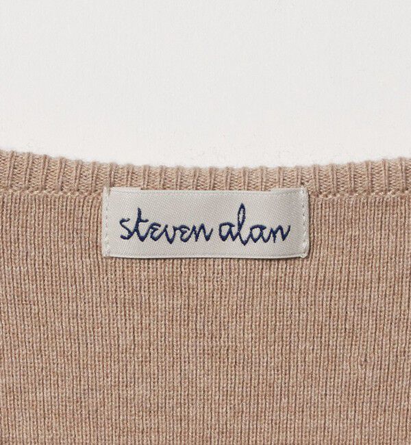 STEVEN ALAN「＜Steven Alan＞コットン カシミヤ フリル カーディガン」|カーディガン|