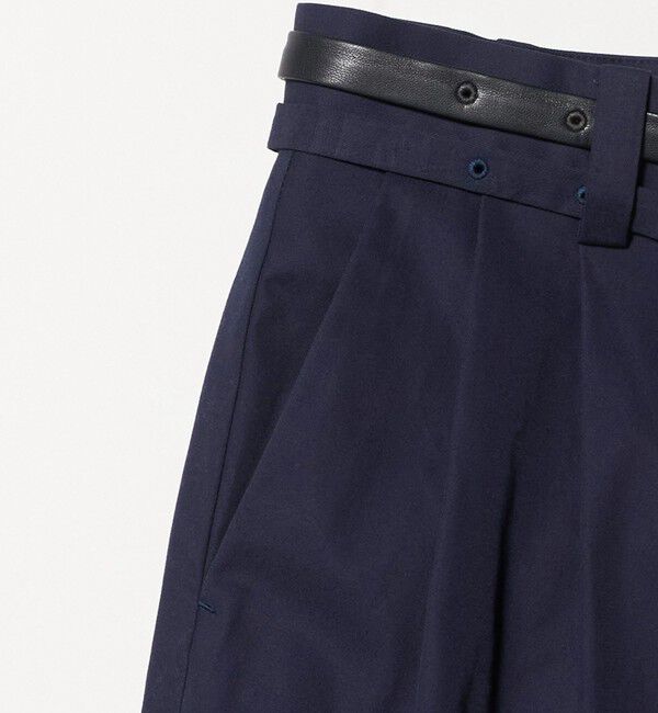 ATTISESSION「＜ATTISESSION＞ベルト 2タック ストレート パンツ 3」|その他|