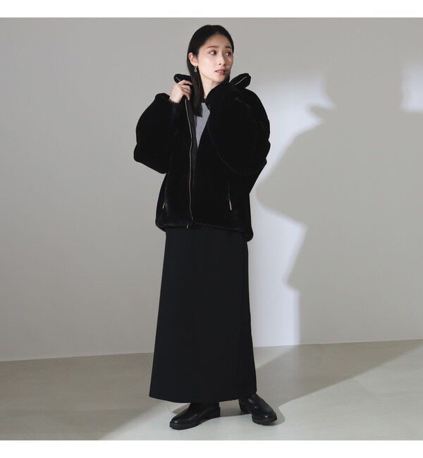 Demi-Luxe BEAMS 「TATRAS / BARBRA ボア ブルゾン」|ブルゾン・スタジャン|