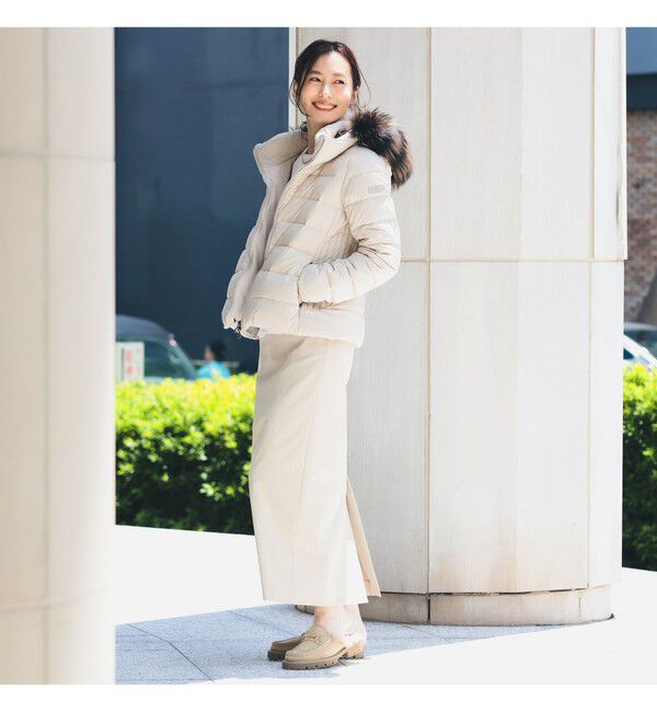 Demi-Luxe BEAMS 「TATRAS &times; Demi-Luxe BEAMS / 別注 KOSAVA セイル ファー ダウンジャケット」|ブルゾン・スタジャン|