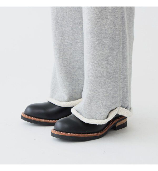 BEAMSBOY「maturely / ワイド フレア ジャージー パンツ」|チノ|