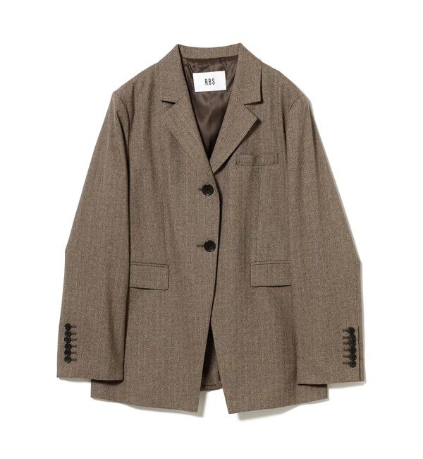Ray BEAMS 「RBS / ヘリンボーン 2ボタン ジャケット」|テーラードジャケット|