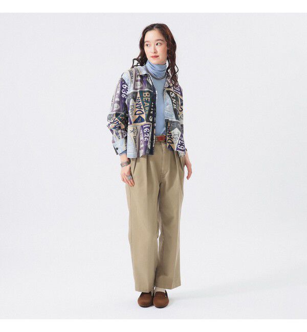 BEAMSBOY「ペナント プリント シャツ」|シャツ・ブラウス|