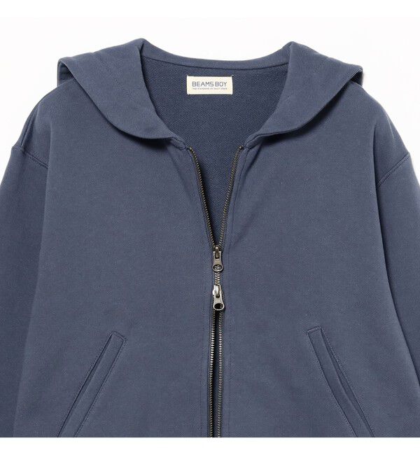 BEAMSBOY「セーラー スウェット フルジップ」|スウェット・ジャージ|