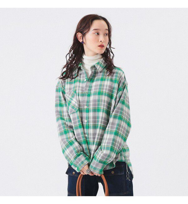 BEAMSBOY「ワーク チェック シャツ」|シャツ・ブラウス|