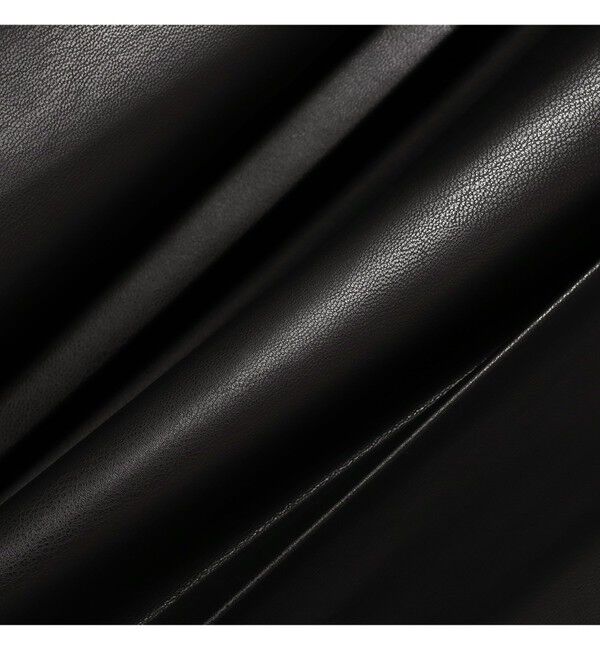 Demi-Luxe BEAMS 「フェイクレザー プリーツスカート」|スカート|