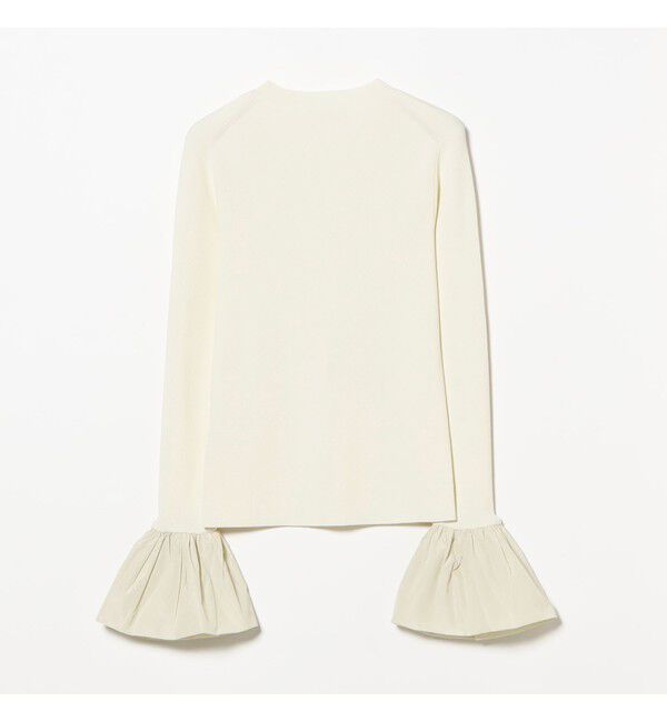 Demi-Luxe BEAMS 「ベルスリーブ クルーネック ニット」|ニット・セーター|