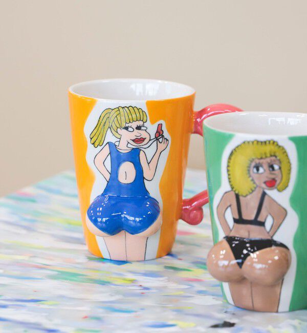 BEAMS「Meelarp / BIG BOOTYS マグカップ」|食器・キッチングッズ|