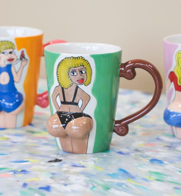 BEAMS「Meelarp / BIG BOOTYS マグカップ」|食器・キッチングッズ|