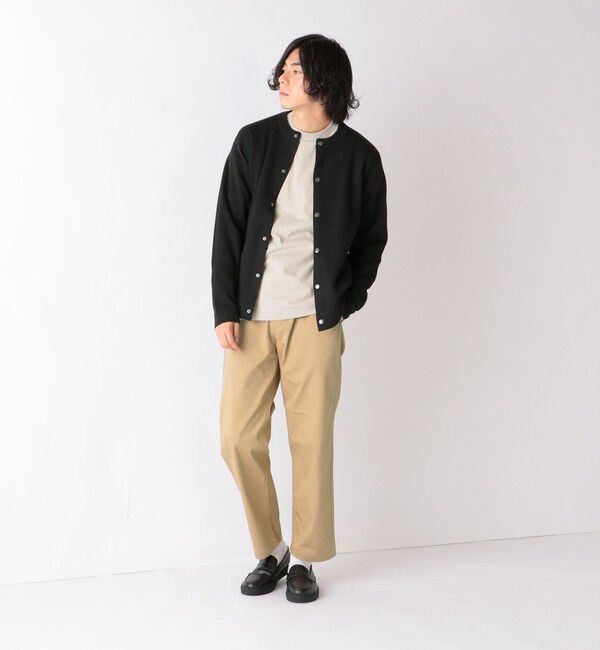 SHIPS any「SHIPS any: 〈手洗い可能〉 ミラノリブ クルーネック カーディガン 24SS◇」|カーディガン|