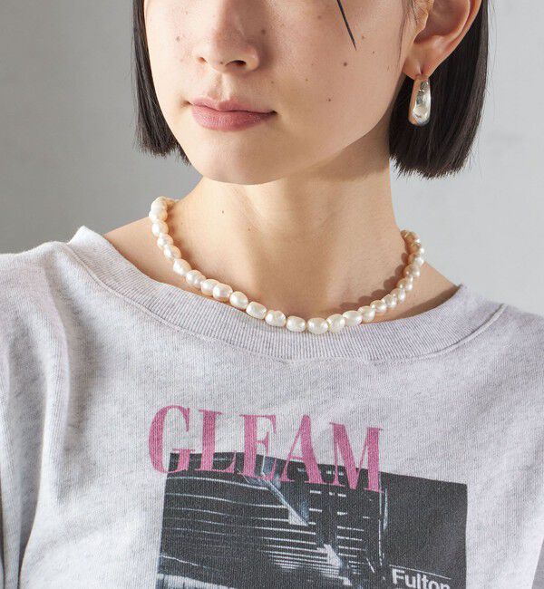 SHIPS for women「淡水パールマンテルネックレス 40cm」|ネックレス|