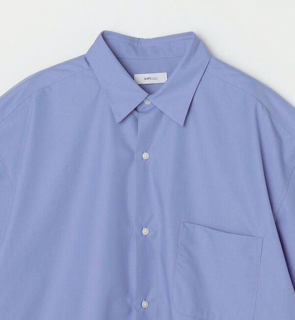 SHIPS any「SHIPS any: オーバーサイズ カラーパレット ハーフスリーブ シャツ◇」|シャツ・ブラウス|