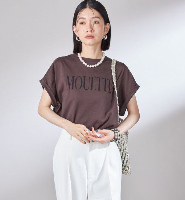 SHIPS for women「〈洗濯機可能〉プラチナ ヴェール TEE」|Tシャツ・カットソー|