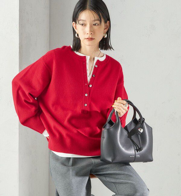 SHIPS for women「〈手洗い可能〉ウール カシミヤ 2WAY プルオーバー」|ニット・セーター|