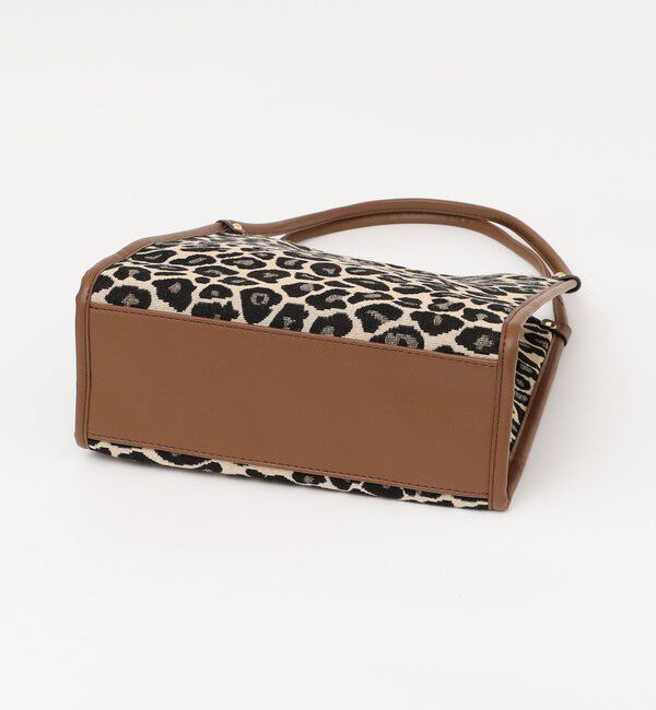 SHIPS any「SHIPS any: レオパード ゼブラ スクエア トート バッグ」|トートバッグ|