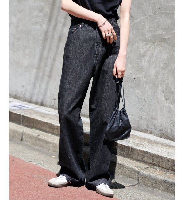 OUTDOOR PRODUCTS Usual Things「追加2 ULTライトデニムハイライズルーズ5PKT」|デニム|