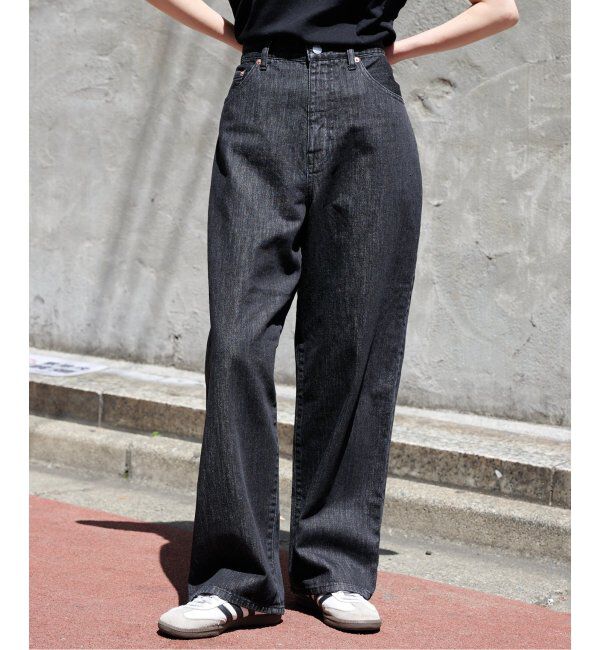 OUTDOOR PRODUCTS Usual Things「追加2 ULTライトデニムハイライズルーズ5PKT」|デニム|