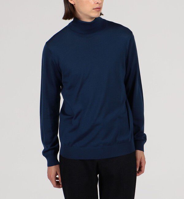 TOMORROWLAND MENS「TOMORROWLAND TRICOT スーパーファインメリノウール タートルネックニット S WOOL」|ニット・セーター|