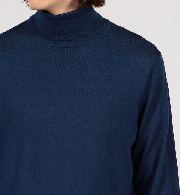 TOMORROWLAND MENS「TOMORROWLAND TRICOT スーパーファインメリノウール タートルネックニット S WOOL」|ニット・セーター|
