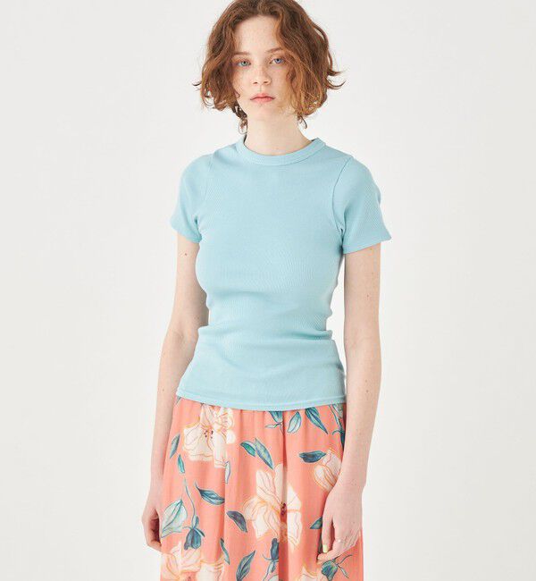 Ballsey「スーピマテレコ コンパクトTシャツ」|Tシャツ・カットソー|