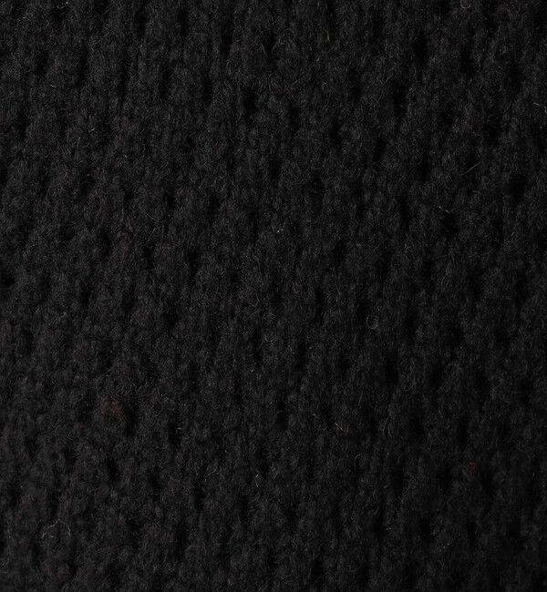 MACPHEE「【WEB・一部店舗限定】ウールメッシュ ポロプルオーバー」|ニット・セーター|