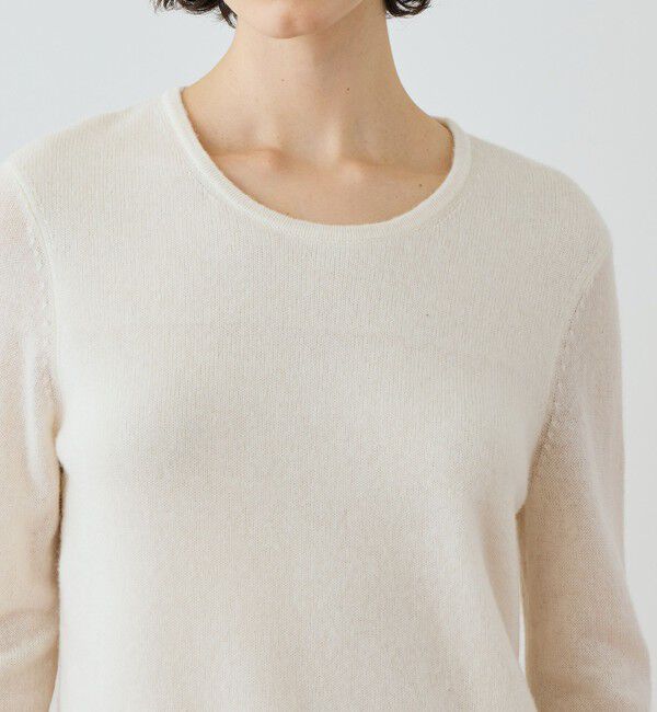 JAMES PERSE「ソフトフェザーウェイトカシミヤ クルーネックプルオーバー WOKC3076」|ニット・セーター|