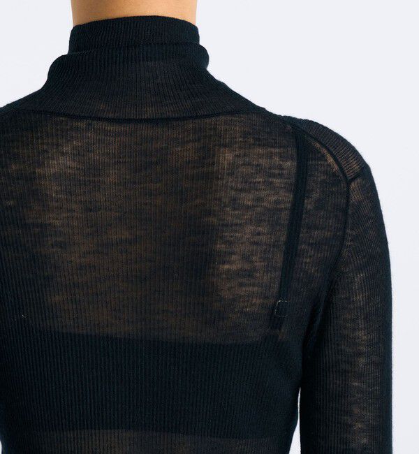 Edition「カシミヤ シアー タートルネック ニット」|ニット・セーター|