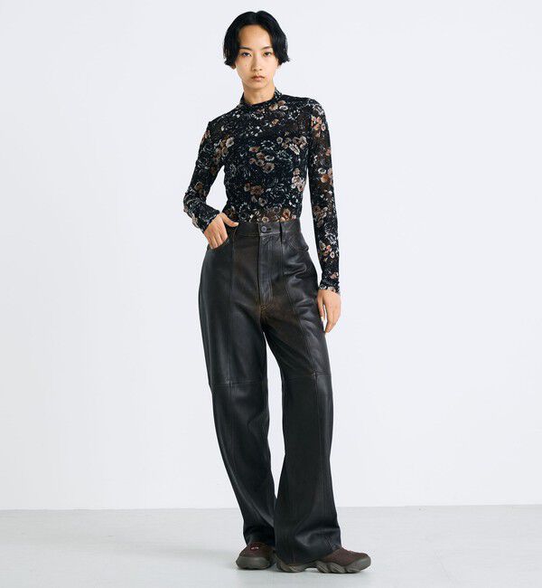 Edition「クラッシュレザーパンツ」|その他|