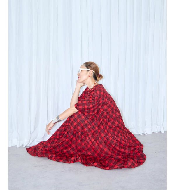  「AFRICAN WAX PRINT DRESS：ワンピース」|ワンピース|