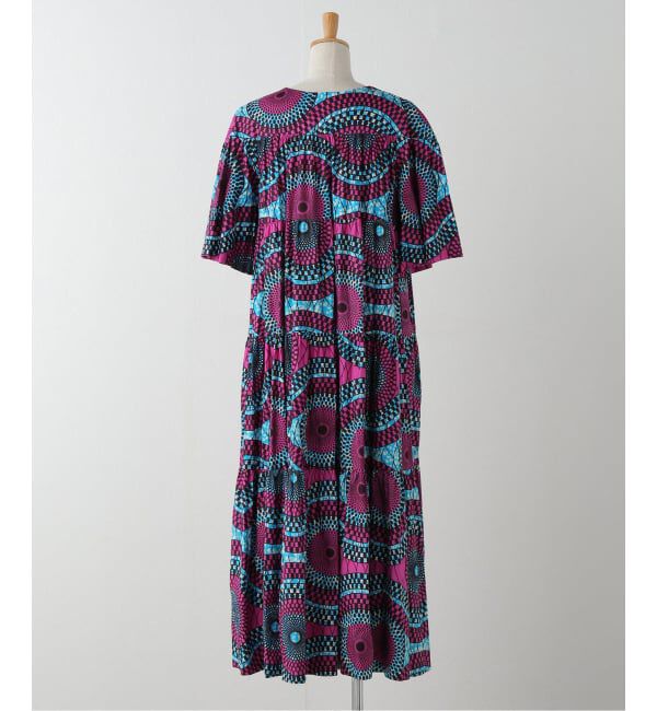 「AFRICAN WAX PRINT DRESS：ワンピース」|ワンピース|