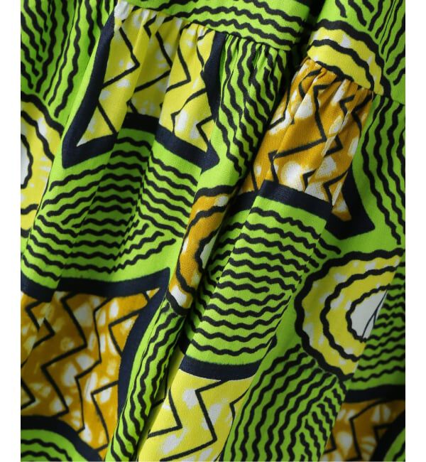  「AFRICAN WAX PRINT DRESS：ワンピース」|ワンピース|