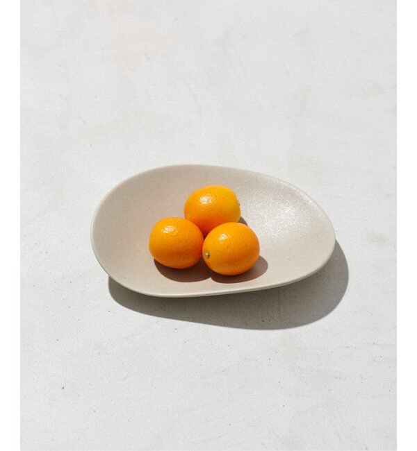 journal standard Furniture「【NR CERAMICS/エヌアールセラミック】HIN PEBBLE PLATE S　プレート 15cm」|食器・キッチングッズ|ベージュ