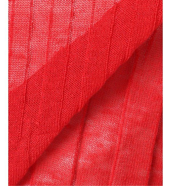 Plage「ENRICA / エンリカ SHEER RIB ノースリーブ」|ニット・セーター|