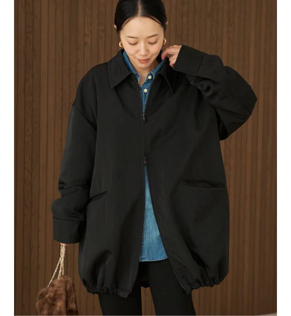 Plage「テントブルゾン」|その他|ブラック