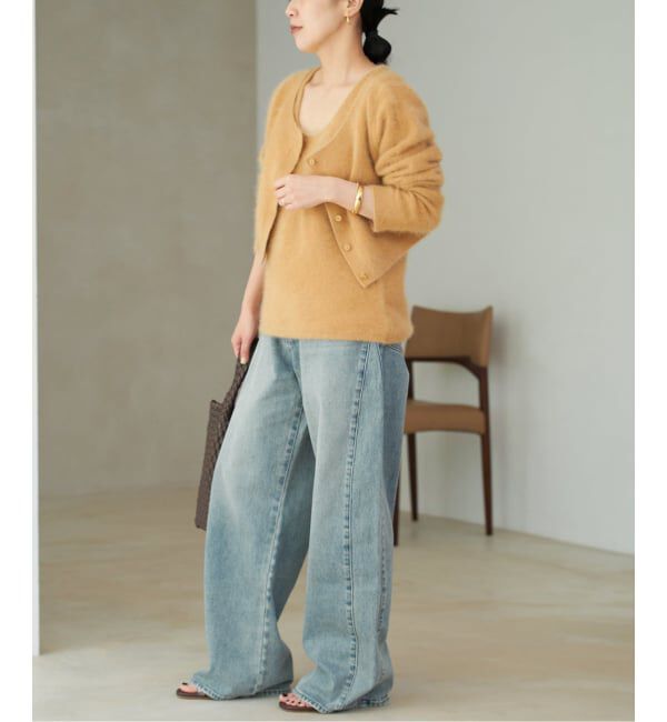 Plage「Light Fur Short カーディガン」|カーディガン|