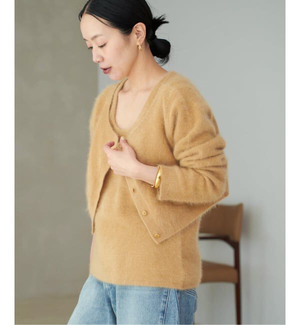 Plage「Light Fur Short カーディガン」|カーディガン|