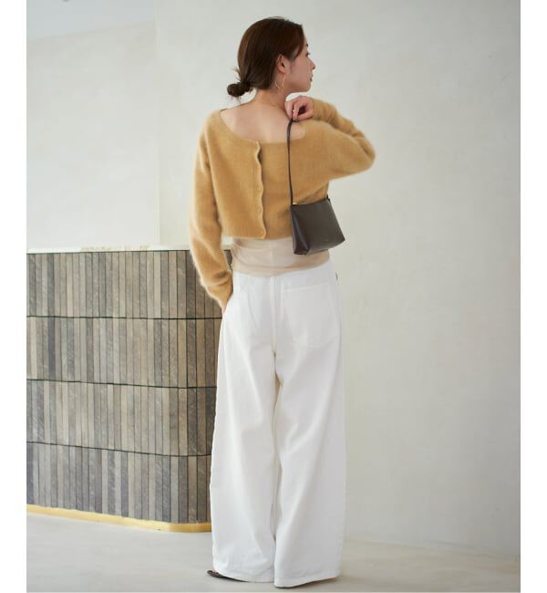 Plage「Light Fur Short カーディガン」|カーディガン|