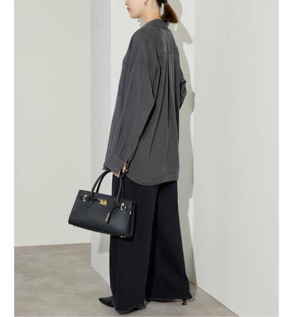 SLOBE IENA「《セットアップ対応可》製品染めシャツ」|シャツ・ブラウス|