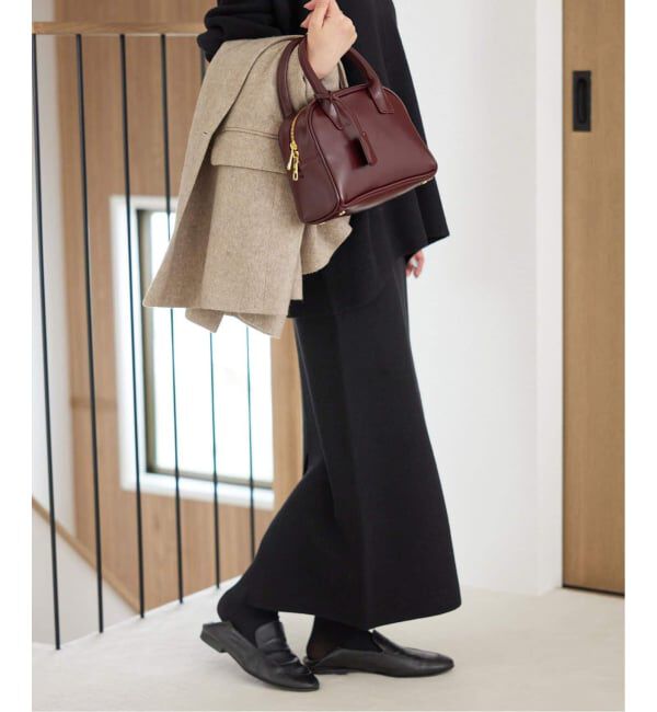 SLOBE IENA「《セットアップ対応可/追加》ウォッシャブルスムースニットスカート」|スカート|