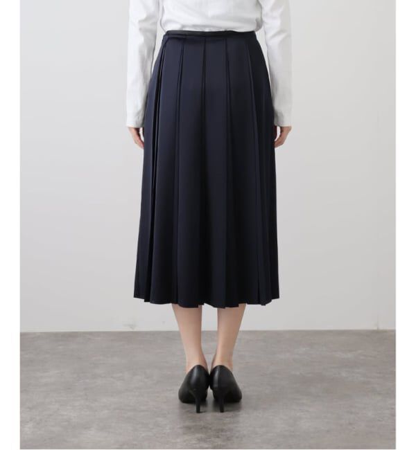 VERMEIL par iena「《追加》サテンプリーツスカート」|スカート|