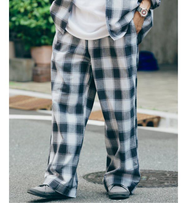 JOURNAL STANDARD relume「FIVE BROTHER /ファイブブラザー 別注 オンブレ チェック イージーパンツ」|その他|