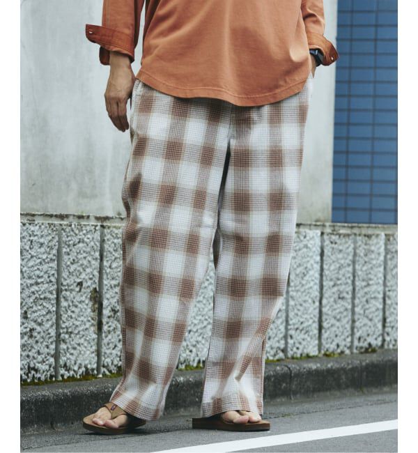 JOURNAL STANDARD relume「FIVE BROTHER /ファイブブラザー 別注 オンブレ チェック イージーパンツ」|その他|