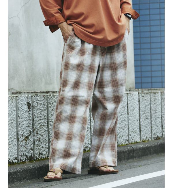 JOURNAL STANDARD relume「FIVE BROTHER /ファイブブラザー 別注 オンブレ チェック イージーパンツ」|その他|