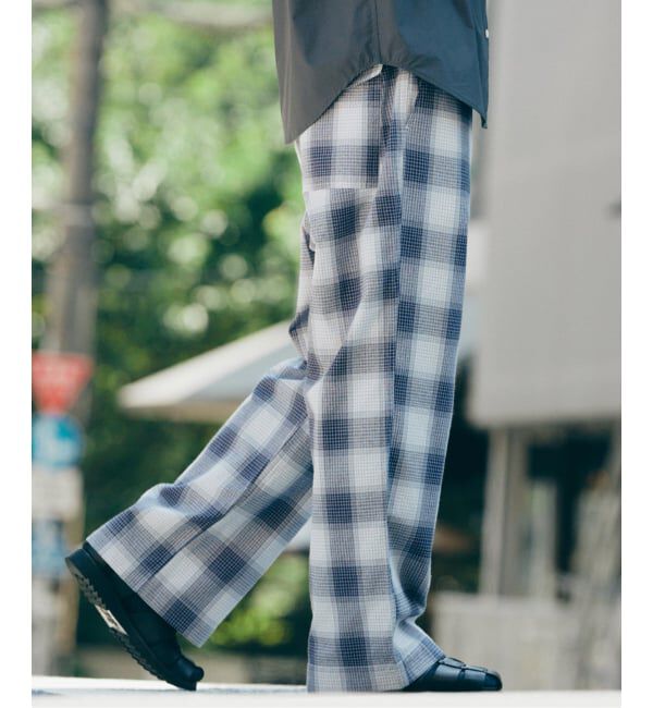 JOURNAL STANDARD relume「FIVE BROTHER /ファイブブラザー 別注 オンブレ チェック イージーパンツ」|その他|