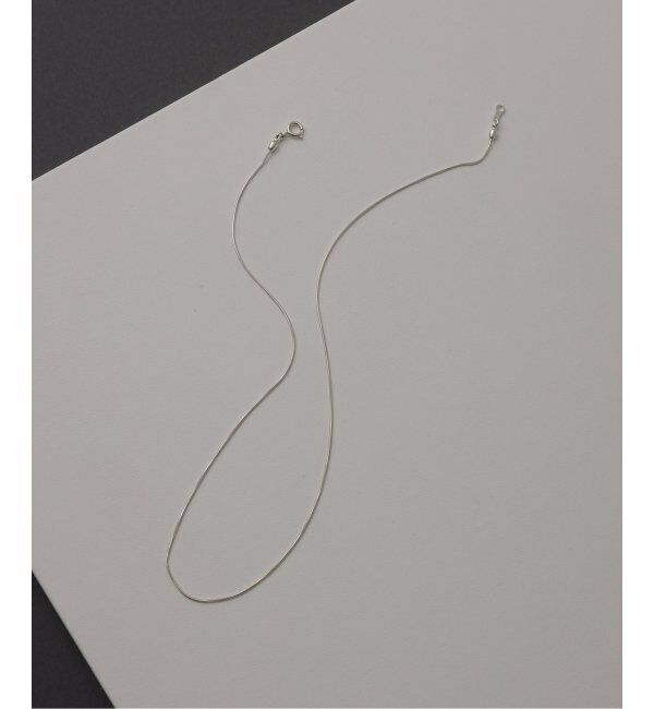 Spick and Span「【SAMH by LILAS】マジックチェーン38cmネックレス SV」|ネックレス|