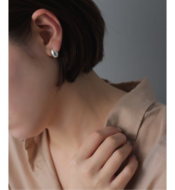 Spick and Span「【SAMH by LILAS】カフイヤリングビーン SV（片耳）」|イヤーカフ|シルバー