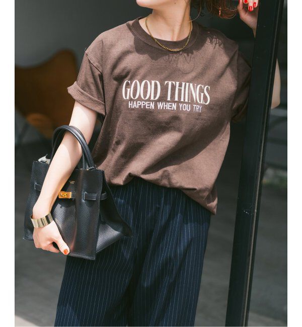 Spick and Span「GOOD ROCK SPEED / グッドロックスピード 別注lettered Tシャツ」|Tシャツ・カットソー|
