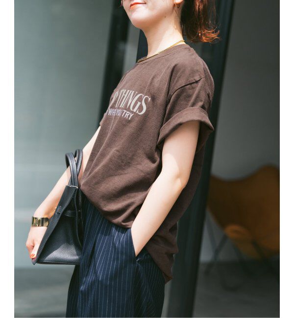 Spick and Span「GOOD ROCK SPEED / グッドロックスピード 別注lettered Tシャツ」|Tシャツ・カットソー|